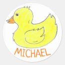 Search for yellow rubber duck stickers Ducky