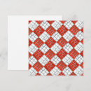 Search for mosaic pattern cards Red