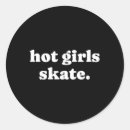 Search for skater girls stickers Skateboarder