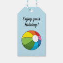 Search for beach gift tags Colorful