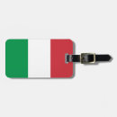 Search for flag luggage tags Italy