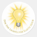 Search for turn off stickers Earth hour