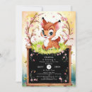 Search for fawn birthday invitations Kids