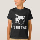 Search for drummer kids tshirts Band