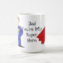 Search for dad super hero mugs Funny