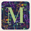 Search for neon coasters Black