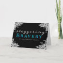 Search for encouragement for cancer patient cards Bravery is beautiful