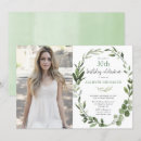 Search for fall leaves birthday invitations Watercolor