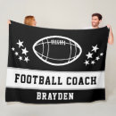 Search for football coach blankets Sports