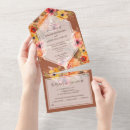 Search for all in one fall wedding invitations Watercolor flowers