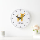 Search for tiger kid clocks Child's room