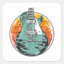 Search for retro guitar stickers Electric
