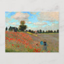 Search for claude monet poppy fields postcards French