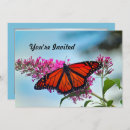 Search for monarch butterfly birthday invitations Insect