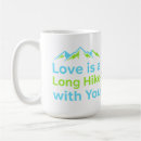 Search for love hiking mugs Wanderlust