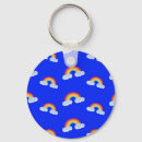 Search for rainbow cloud key rings Cute