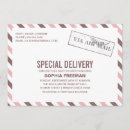 Search for baby delivery invitations Mail