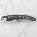 Search for funny quotes bottle openers Black and white