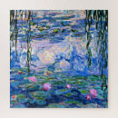 Search for claude monet water lilies puzzles Flowers
