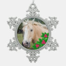 Search for horse head christmas tree decorations Portrait