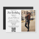 Search for magnet birthday invitations Stylish