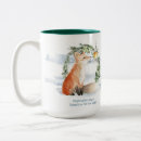 Search for winter fox mugs Watercolor