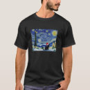 Search for starry night cat tshirts Cats