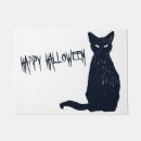 Search for scary halloween doormats Cat