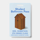 Search for bathroom pass Blue