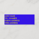 Search for royal business cards Blue