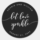 Search for black glitter background stickers Typography