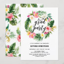 Search for hawaiian luau party graduation invitations announcements High school