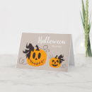 Search for trick or treat halloween cards Jack o lanterns