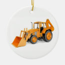 Search for backhoe christmas tree decorations Construction