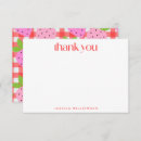 Search for red plaid thank you cards Cute