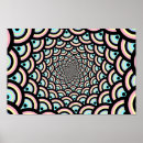Search for hypnotic patterns posters Optical illusion
