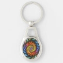 Search for modern geometric pattern key rings Rainbow