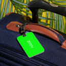 Search for neon luggage tags Green