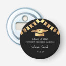 Search for graduation bottle openers Black