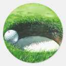 Search for hole in one stickers Ball