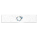 Search for blue gold table runners Butterflies