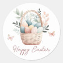Search for egg basket stickers Watercolor