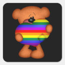 Search for bear pride stickers Rainbow