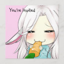Search for bunny ear invitations Girl