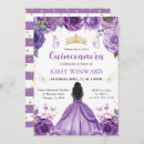 Search for purple dress quinceanera invitations Butterflies