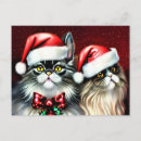 Search for christmas kitten postcards Funny