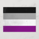 Search for asexuality postcards Flag