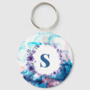 Search for letter s key rings Watercolor