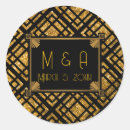 Search for deco wedding stickers Initials