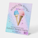 Search for ice cream signs Boy or girl